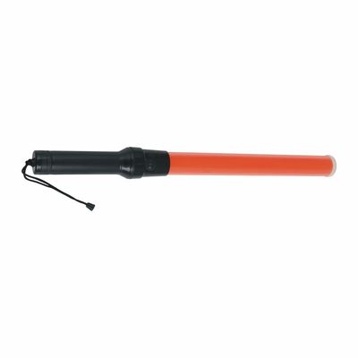Bastón de luz intermitente rojo portátil recargable para la seguridad del tráfico en carretera