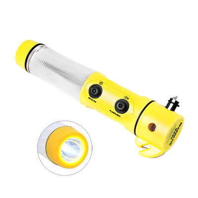 Accidente de carretera 4 en 1 Lámpara de emergencia de linterna LED Mini Martillo de seguridad para vehículos