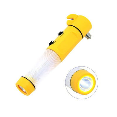 Accidente de carretera 4 en 1 Lámpara de emergencia de linterna LED Mini Martillo de seguridad para vehículos