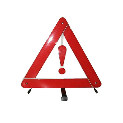 Fácilmente ensambla el triángulo de advertencia de emergencia de reflejo de punto rojo para seguridad