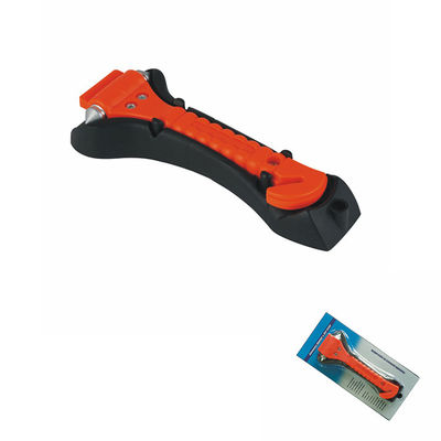 Martillo de seguridad de emergencia universal para vehículos con herramienta de escape de vidrio roto rojo