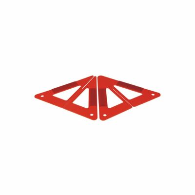 Gpps Hip/Pmma Abs Kit de seguridad de señales de carretera Fallo Triángulo rojo de advertencia de tráfico para emergencia