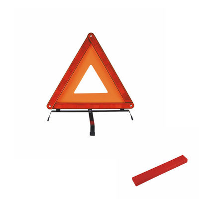 Logotipo personalizado Cuadro de advertencia de triángulo de emergencia de tráfico universal plegable portátil