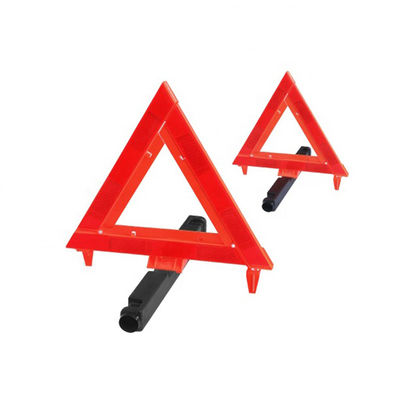 Triángulo de advertencia reflector de seguridad vial con certificado CE y material para caderas Gpps