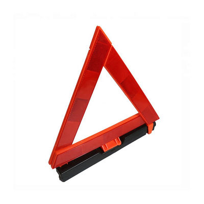 Triángulo de advertencia reflector de seguridad vial con certificado CE y material para caderas Gpps