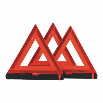Fácil de ensamblar y manejar DOT Vehículo duradero Triángulo de advertencia de automóviles para la seguridad de emergencia