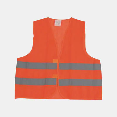 Vestido reflector de emergencia amarillo neón con visibilidad mejorada